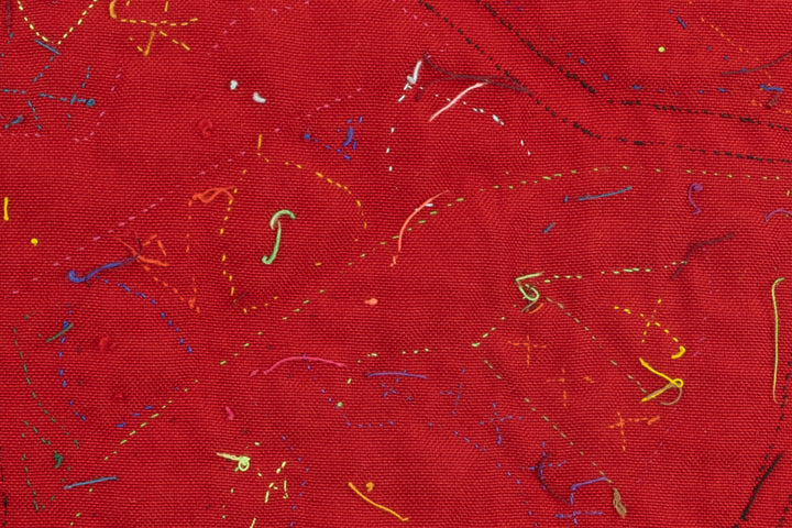 Kuna Indian Hand Stitch Christmas Bells Panama Mola Textile Art