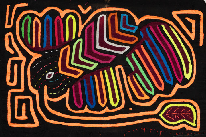 Black And Orange Weird Critter Mola