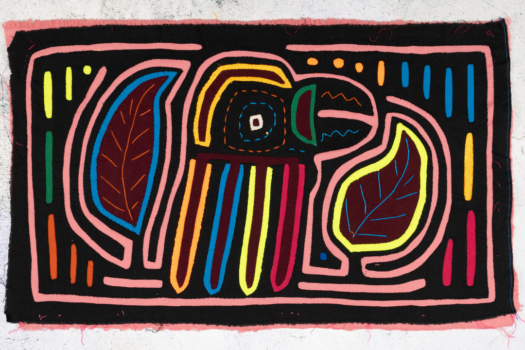 Golden Crest Toucan Bird Mola