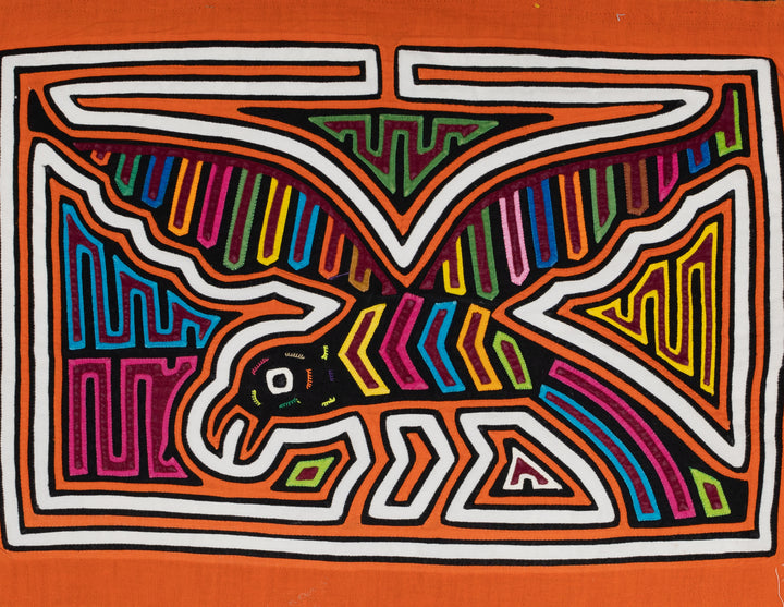 Orange and White Seagull Bird Mola