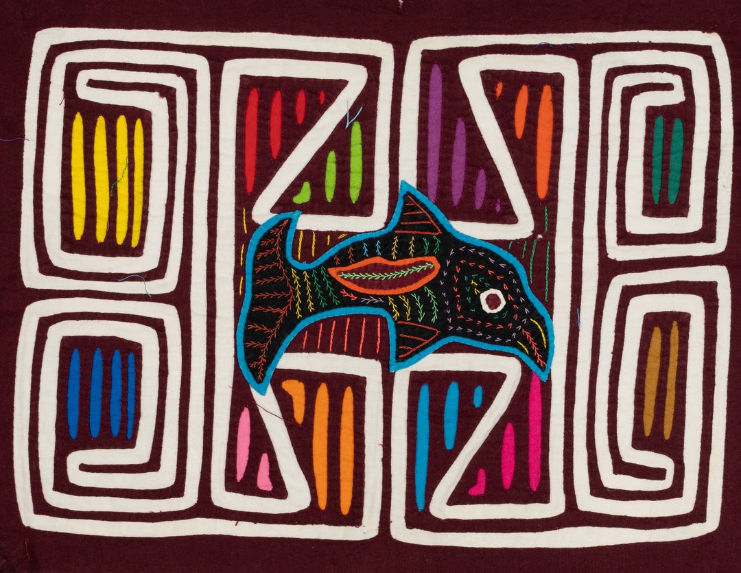 Vintage Blue Fish Aquarium Mola