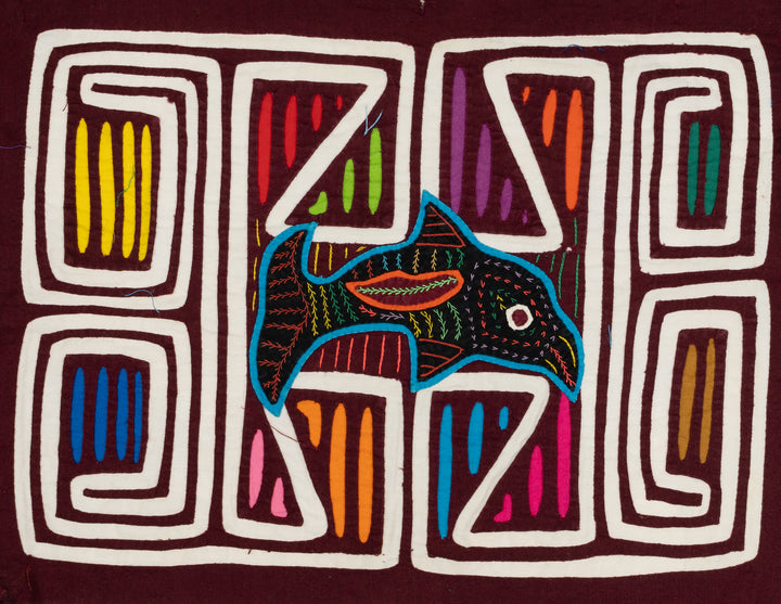 Vintage Blue Fish Aquarium Mola