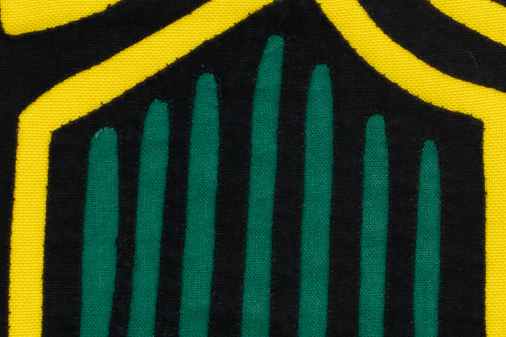 Handmade Four Leaf Clover Panama Mola