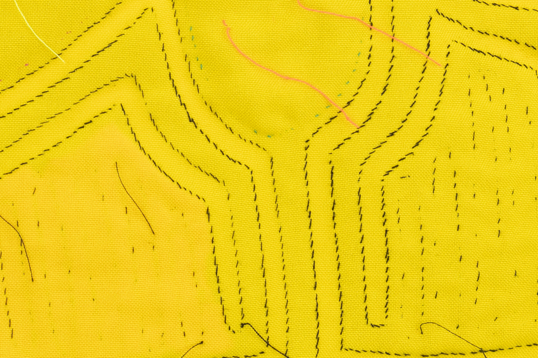 Handmade Four Leaf Clover Panama Mola