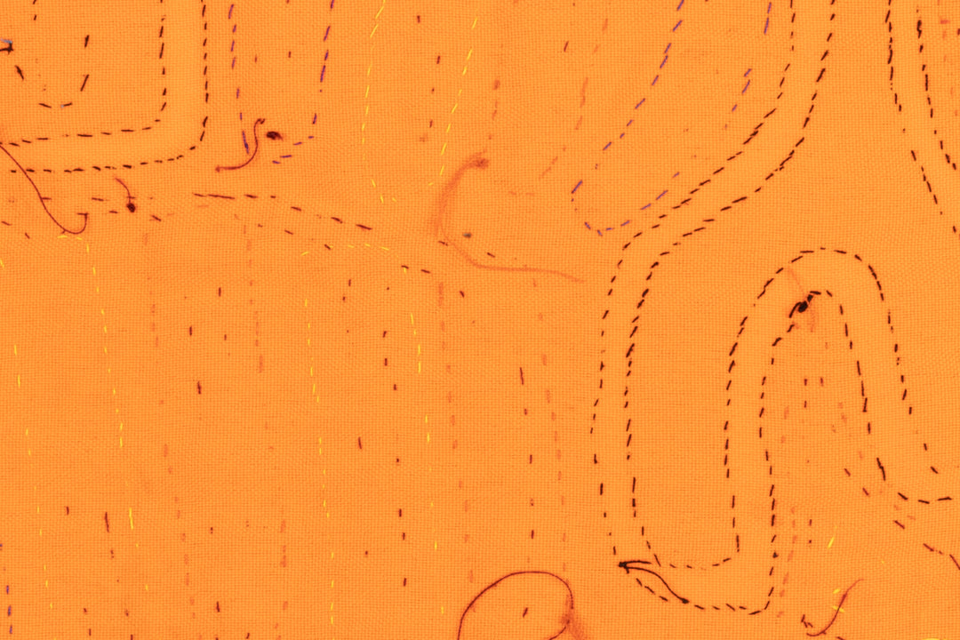 Handmade Puppy Dog Panama Mola