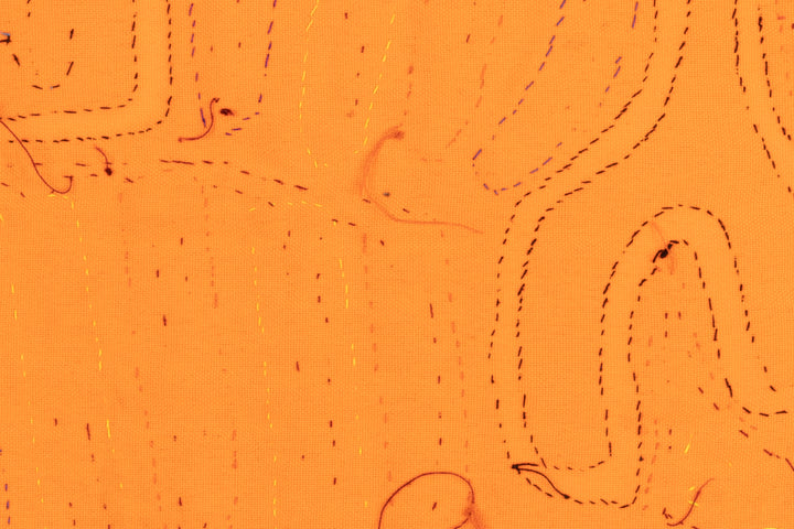 Handmade Puppy Dog Panama Mola