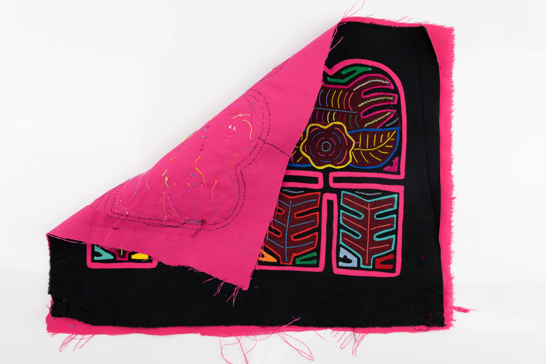 Handmade Bird Nest Panama Mola