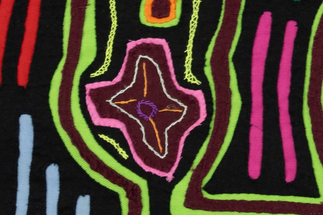 Handmade Space Station Panama Mola