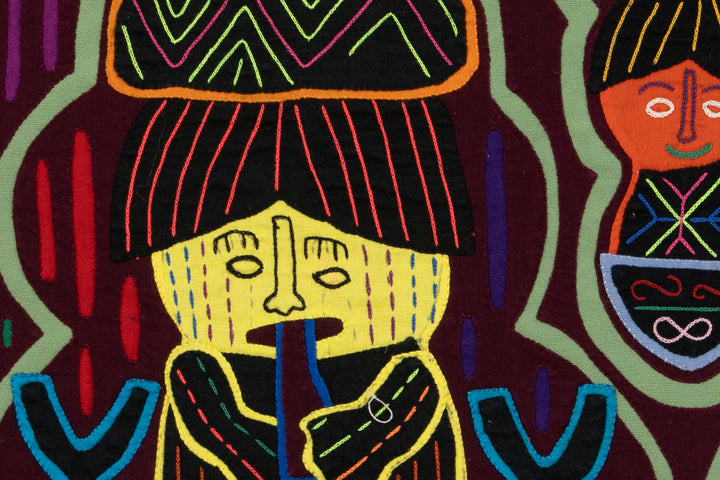 Flute Happy Ladies Panama Mola