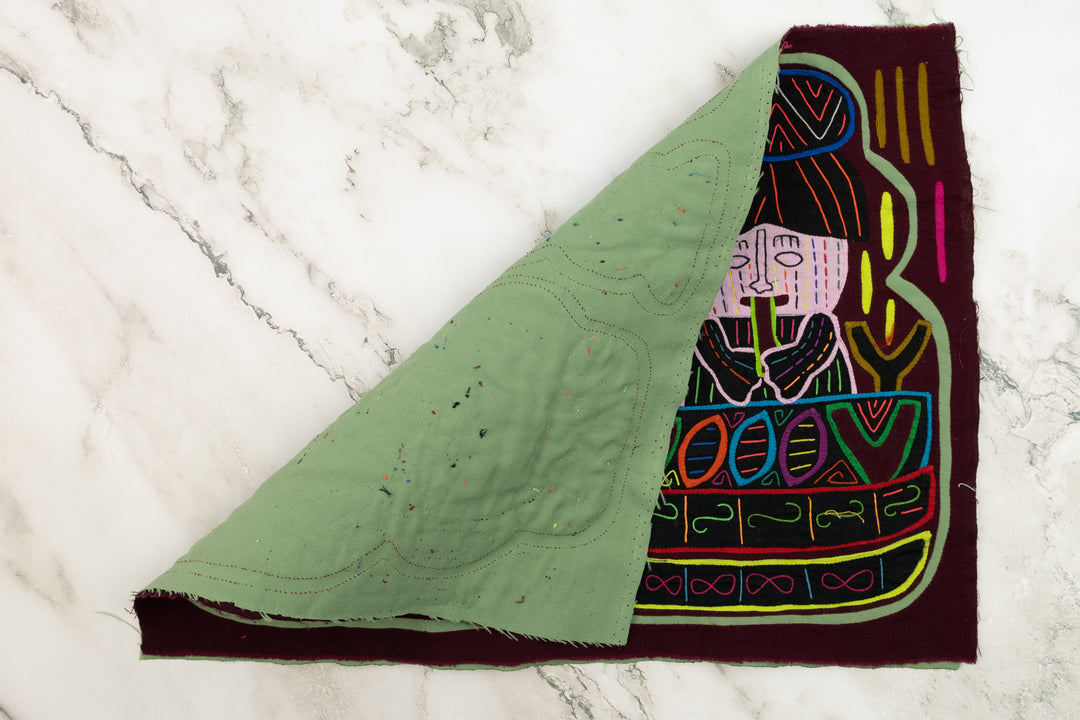 Flute Happy Ladies Panama Mola