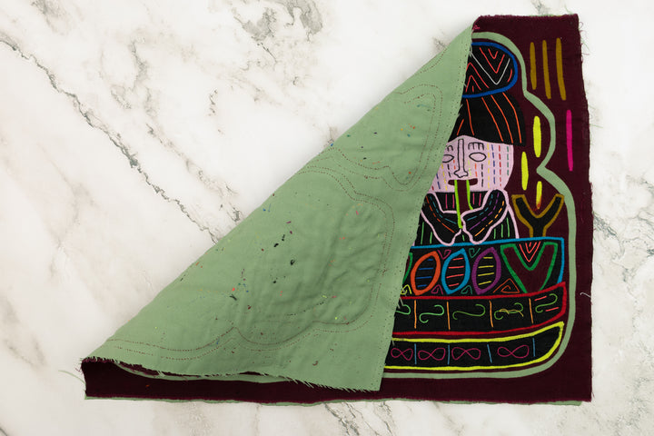 Flute Happy Ladies Panama Mola