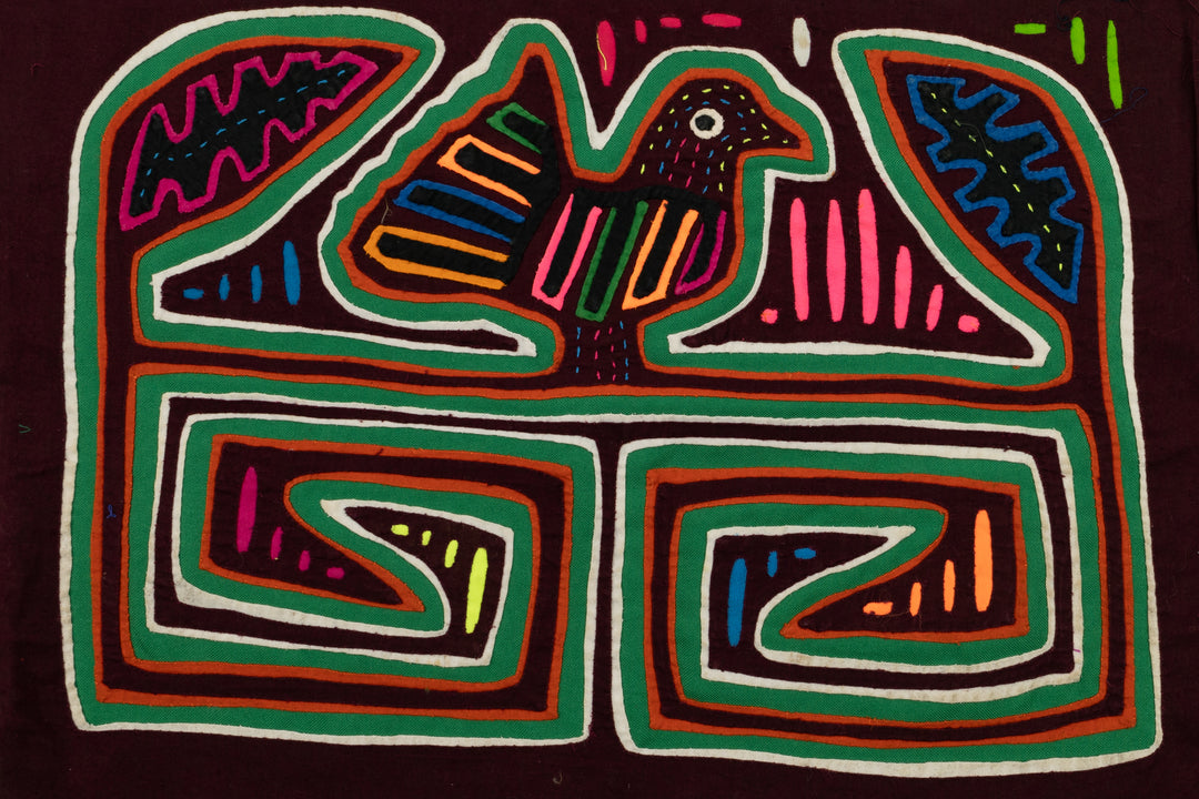 Handmade Peace Dove II Panama Mola