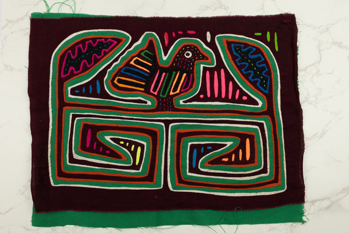 Handmade Peace Dove II Panama Mola