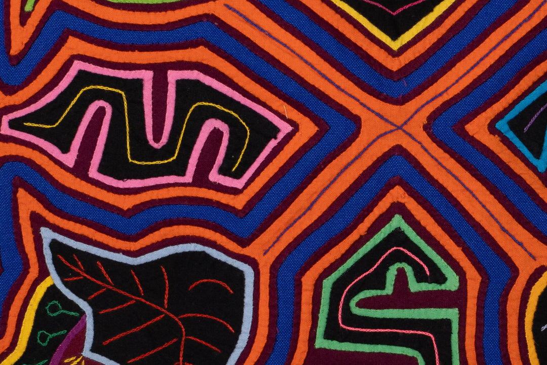Orange and Blue Garden of Eden Mola