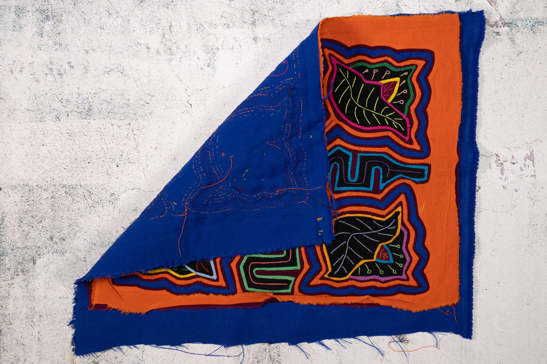 Orange and Blue Garden of Eden Mola