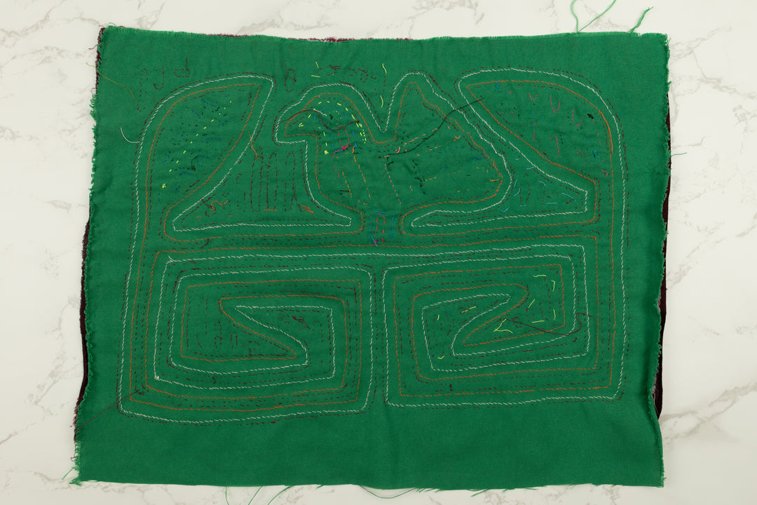 Handmade Peace Dove II Panama Mola