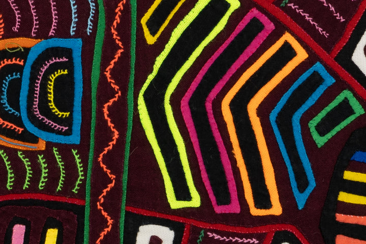 Dolphin Thru Hoop Panama Mola