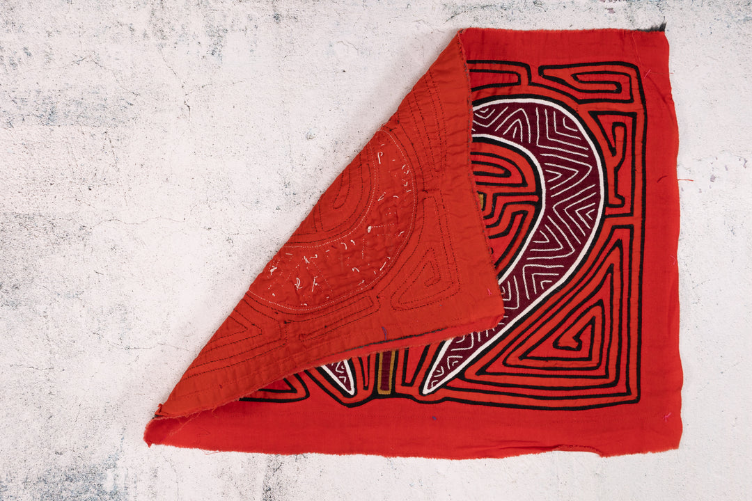 Blood Red Christian Cross Mola