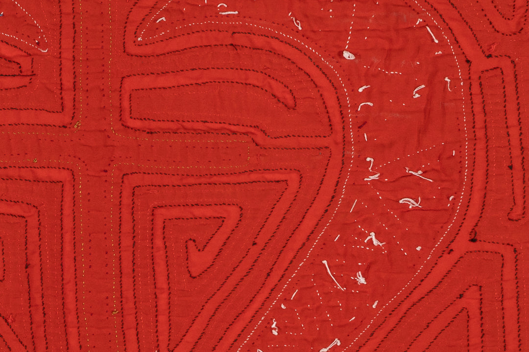 Blood Red Christian Cross Mola