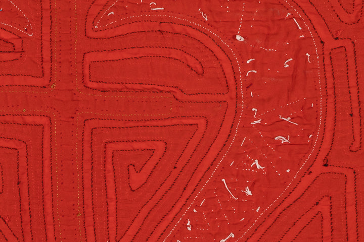 Blood Red Christian Cross Mola