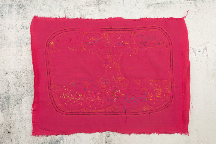 Orange Gossip Bird Panama Mola