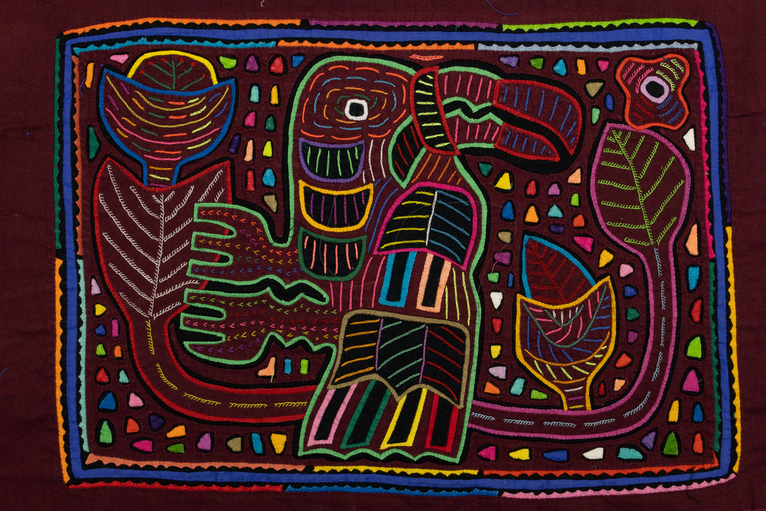 Toucan Parrot Panama Mola