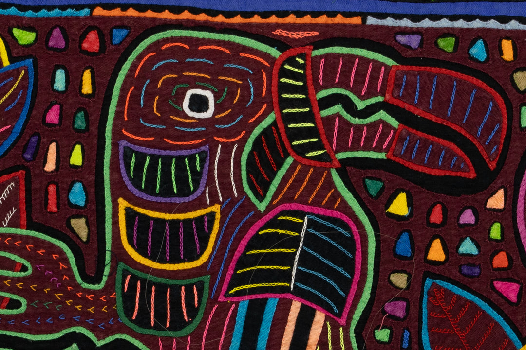 Toucan Parrot Panama Mola