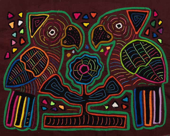 Dunce Cap Parrot Panama Mola