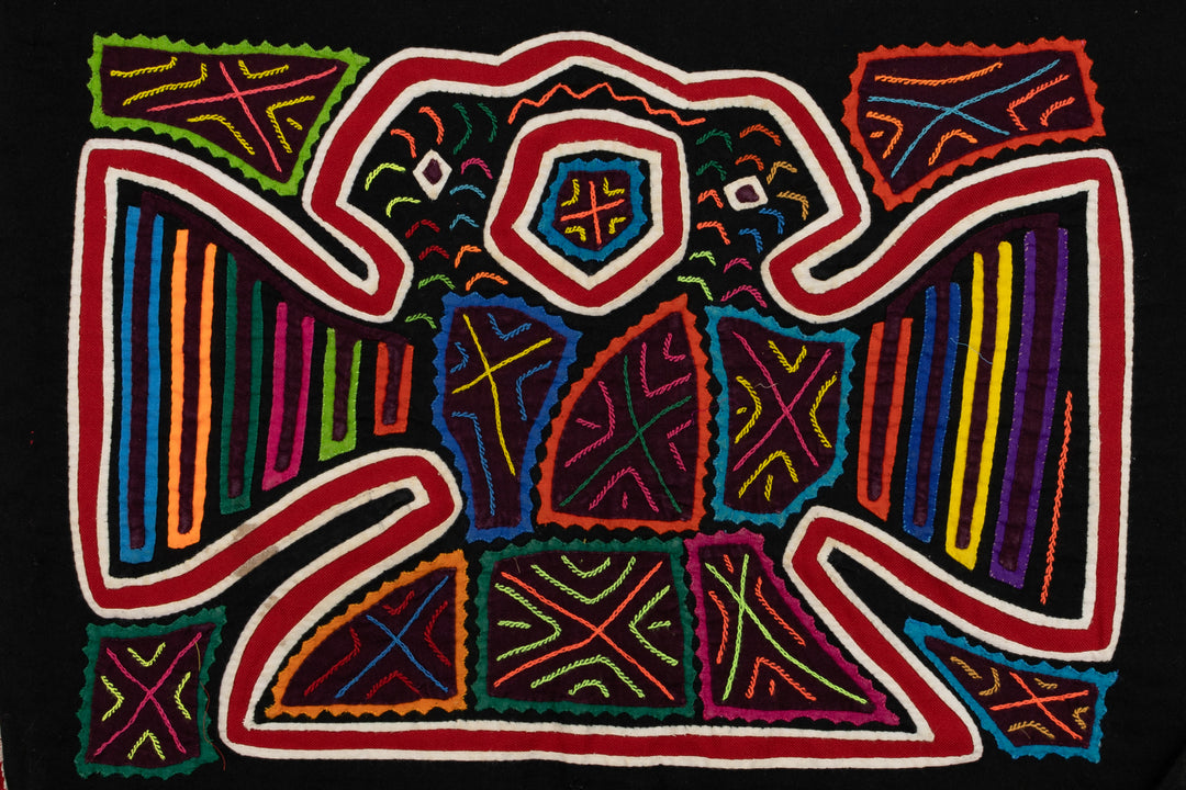 Two Big Nose Bird Panama Mola