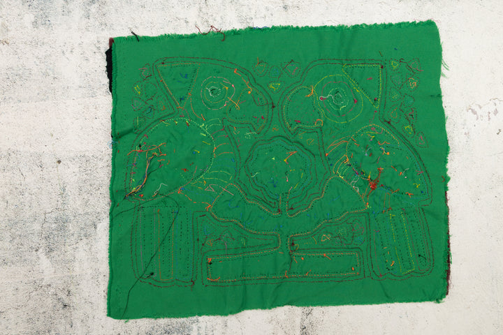 Dunce Cap Parrot Panama Mola