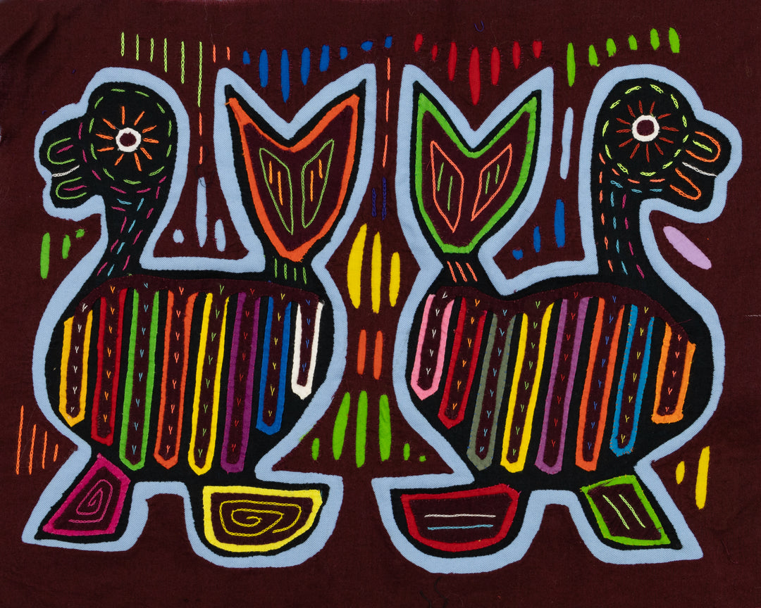 Tail Feathers Panama Mola