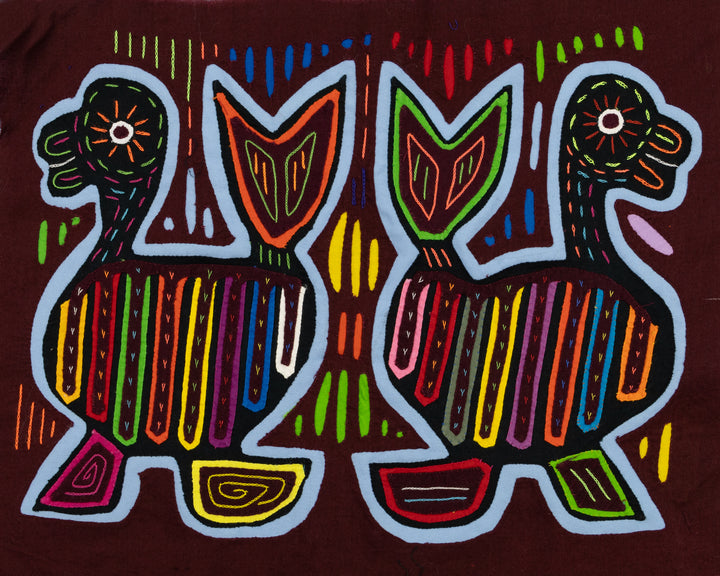 Tail Feathers Panama Mola