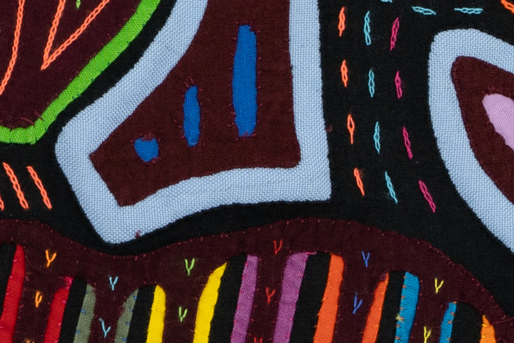 Tail Feathers Panama Mola