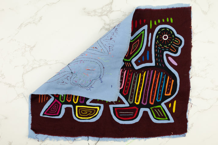 Tail Feathers Panama Mola