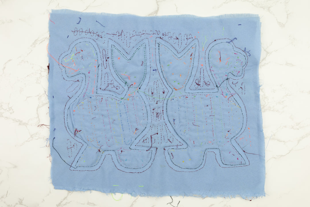 Tail Feathers Panama Mola