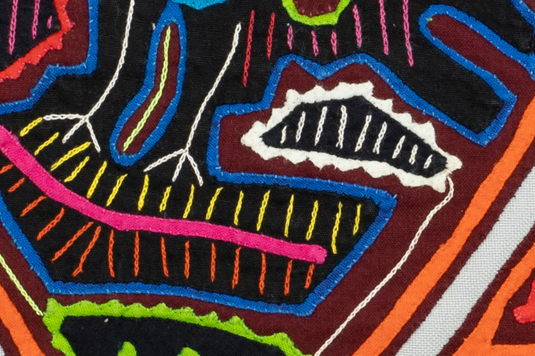 Blue Toucan Parrot Mola