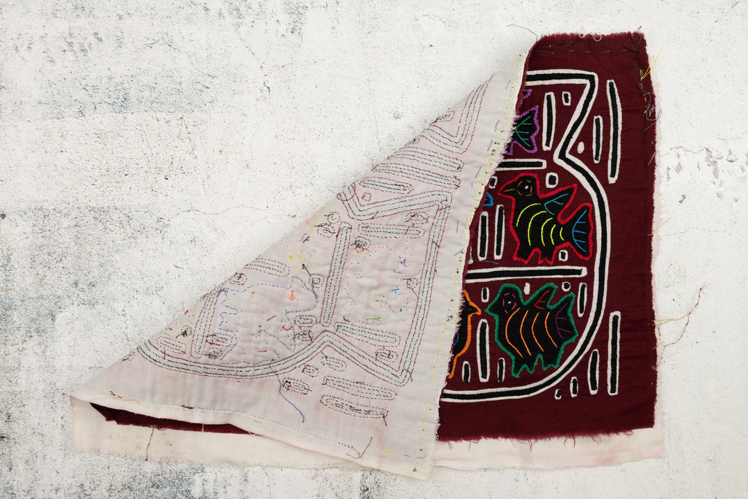 Bird in a Fish Bowl Panama Mola