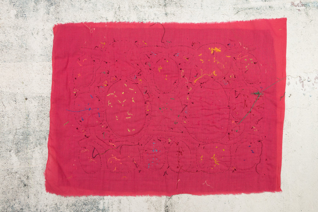 Snowflake and Grape Panama Mola