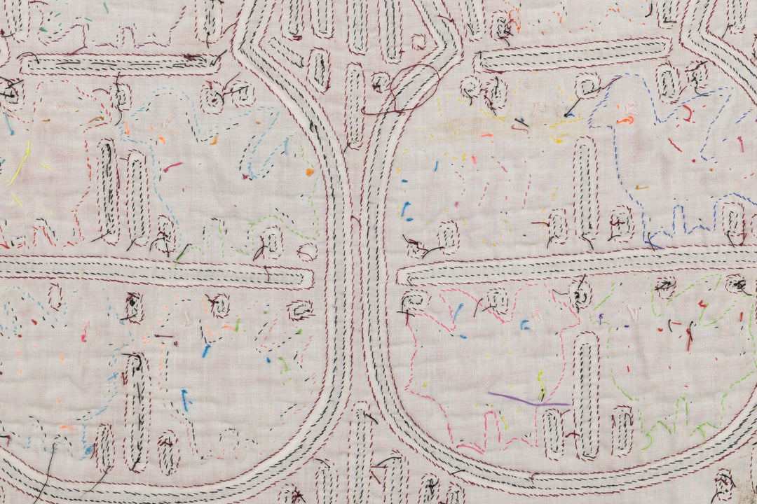 Bird in a Fish Bowl Panama Mola