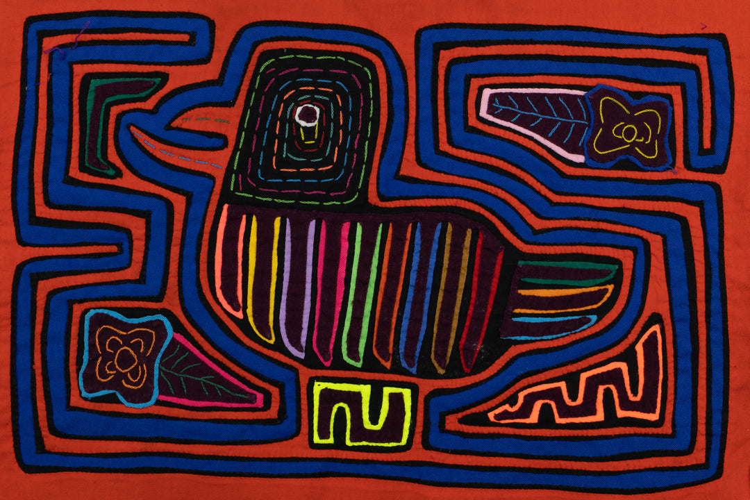 Handmade Smacky Lips Panama Mola