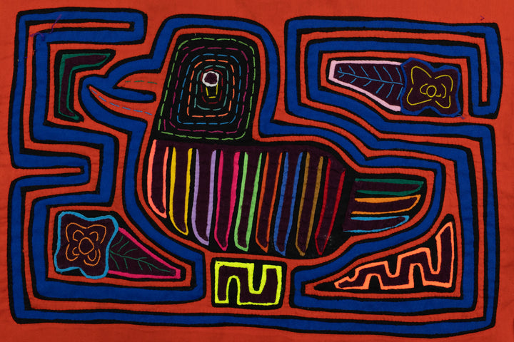 Handmade Smacky Lips Panama Mola