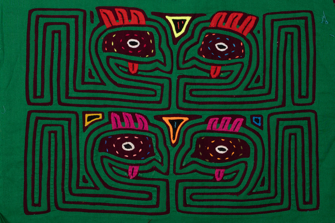 Crested Chicken Rooster Mola