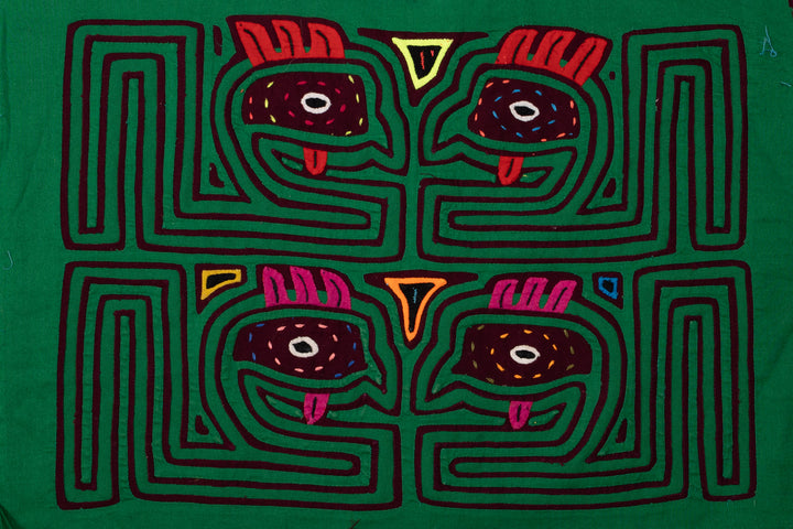 Crested Chicken Rooster Mola