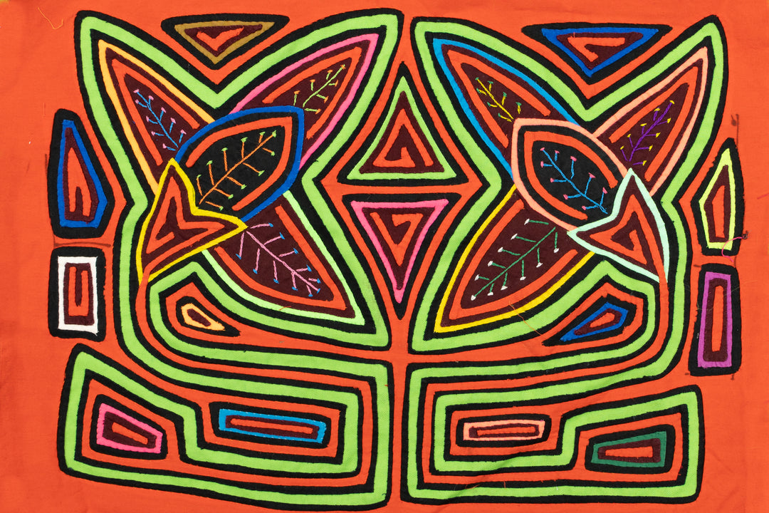 Orange Blosoom Flower Mola