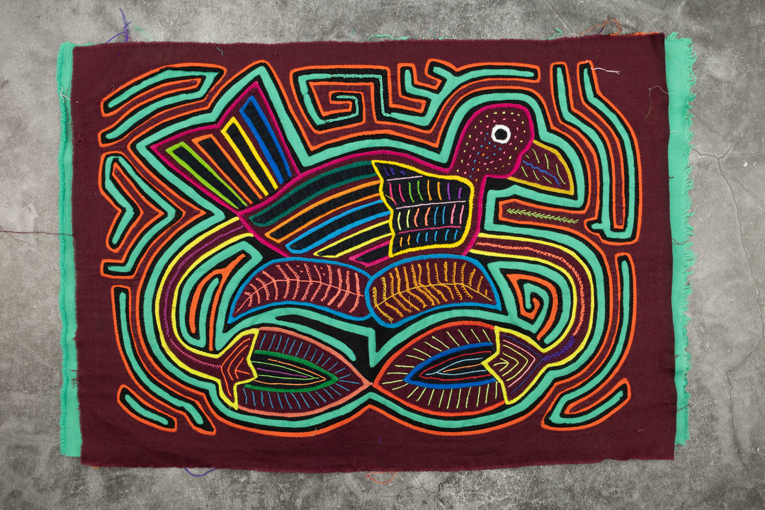 Rainbow Bird Nest Mola