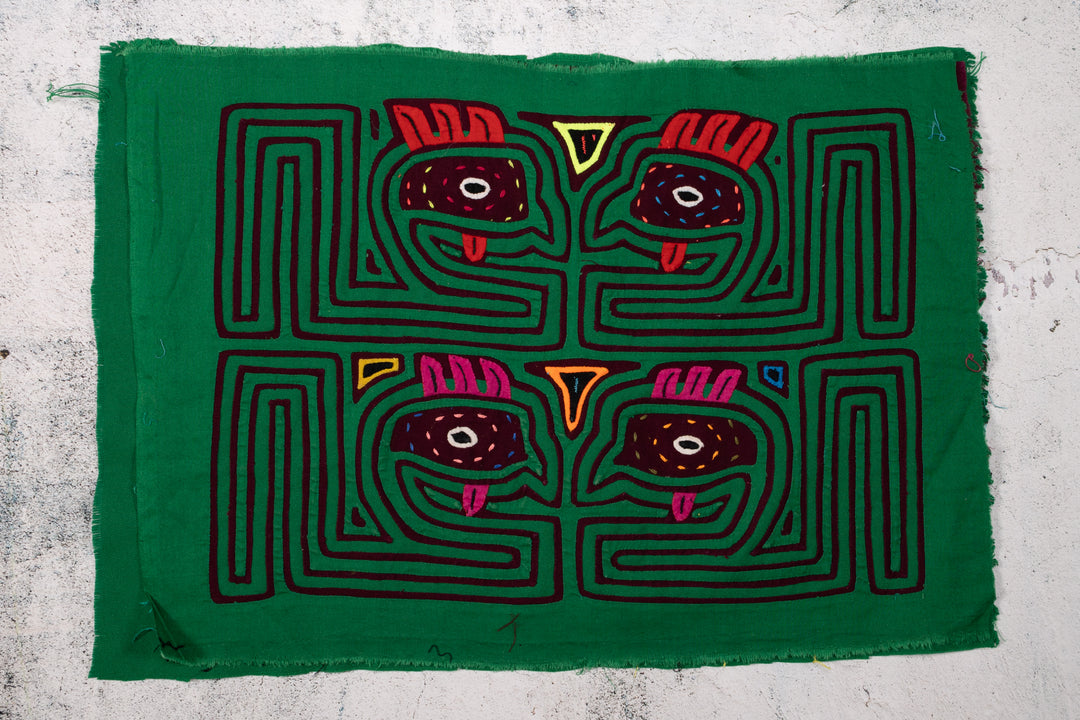 Crested Chicken Rooster Mola