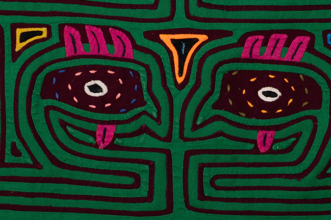 Crested Chicken Rooster Mola