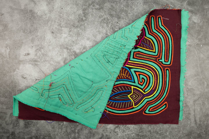 Rainbow Bird Nest Mola