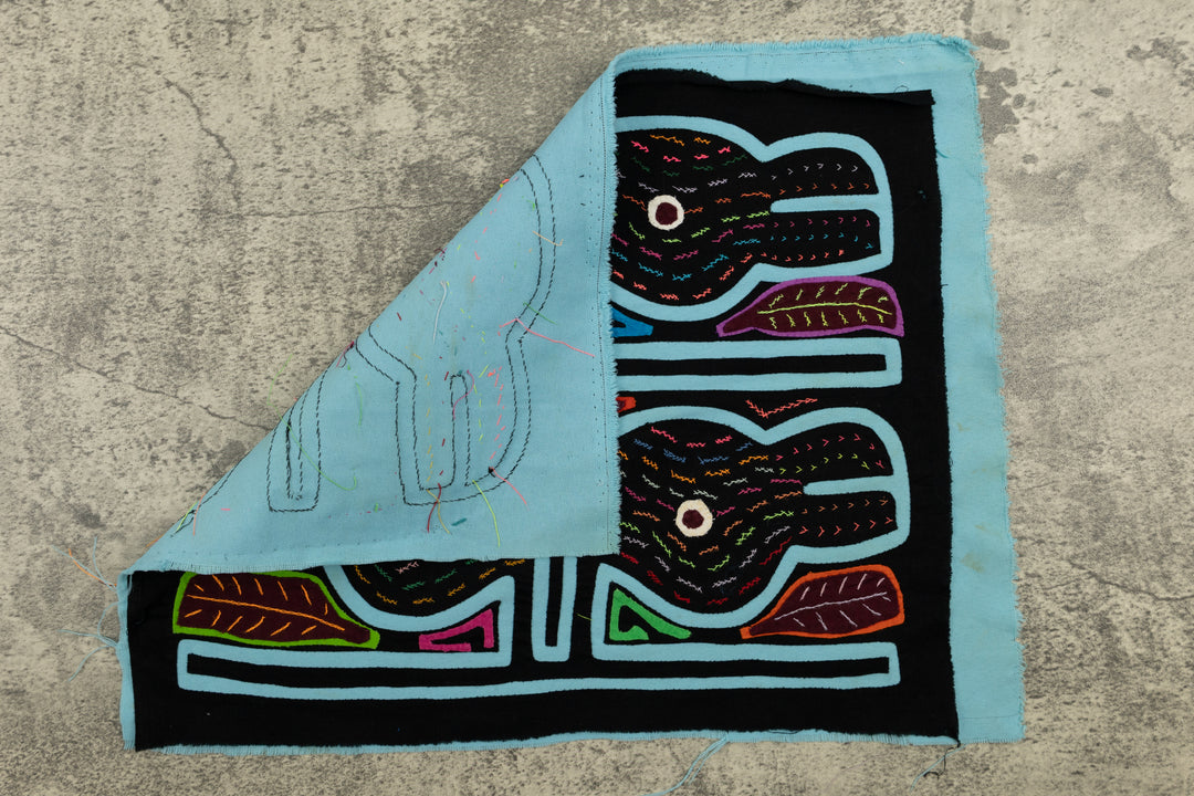 Handmade Bird Head Mola