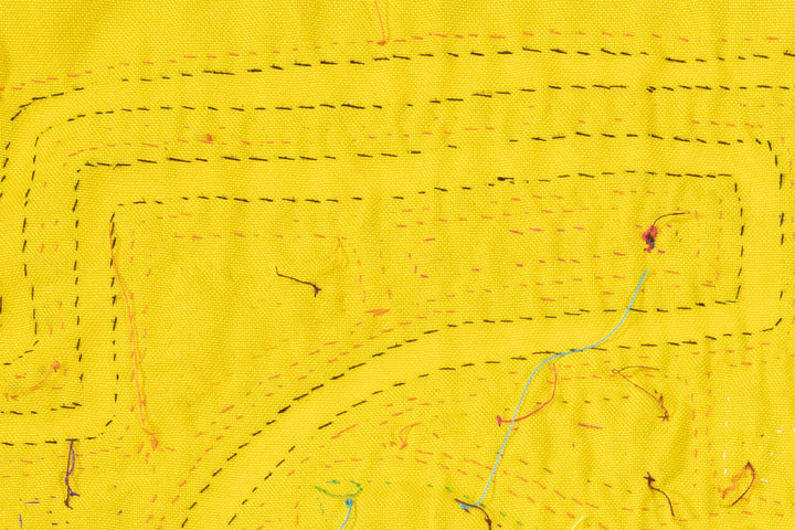 Orange Yellow Red Bird Nest Mola